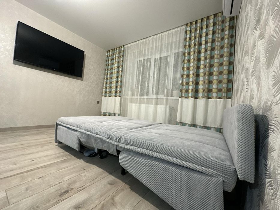 Штори тюль комплект НАТУРАЛЬНИЙ ЛЬОН