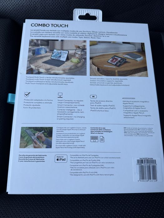 Ipad pro 11 polegadas / Ipad pro 11 inch (M4) ComboTouch LogitechBoard438880956895744001