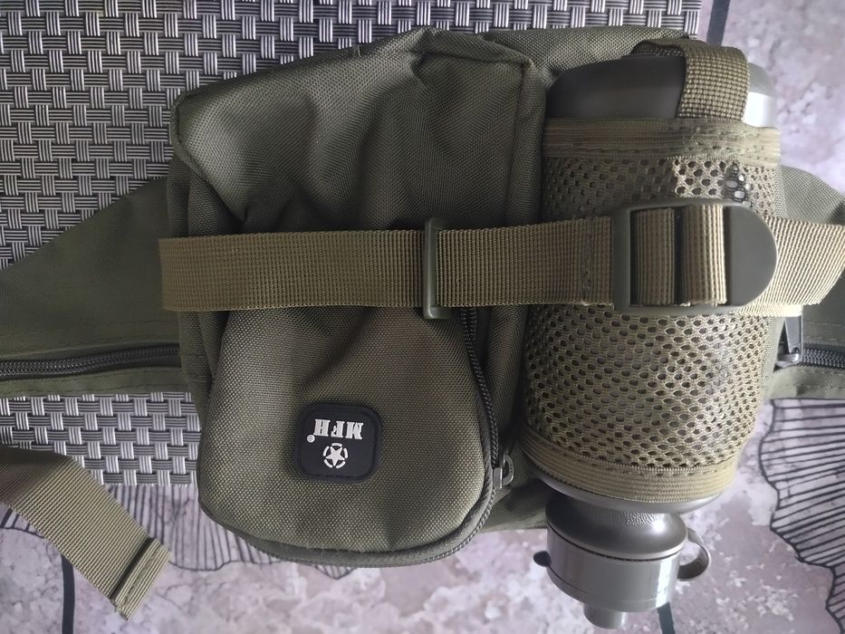 Torba militarna wojskowa, biodrowa, na pas, saszetka, nerka, MFH olive