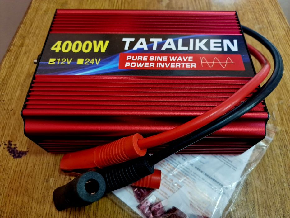 БЕЗШУМНИЙ Інвертор Tataliken 4000W/3000W/2200W/1600W | Чистий синус