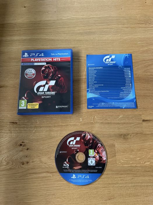 Gra Gran Turismo Sport Polska Wersja PL VR Ps4 Playstation 4 Fat Slim Pro Ps5 5