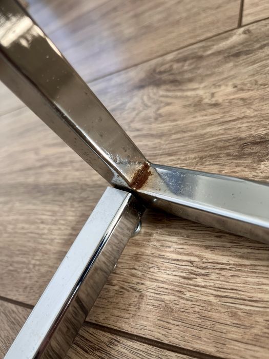 Konsola glamour bali marmur szkło toaletka biurko