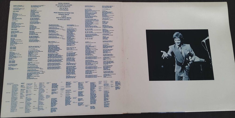 Vinil Lp - Roberto Carlos - Verde e Amarelo