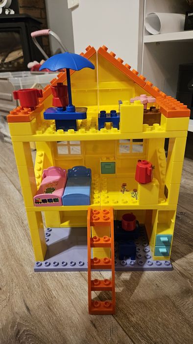 Klocki playbig peppapig jak lego duplo kompletne