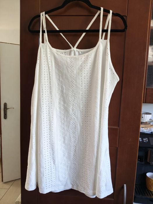 Biała letnia sukienka roz 3XL