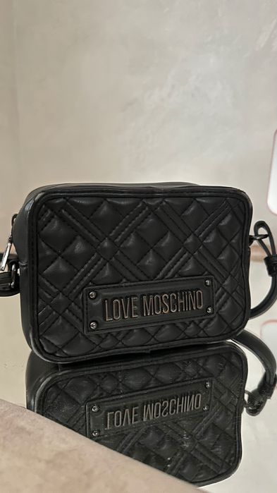 Сумка Love Moschino, чорного кольору