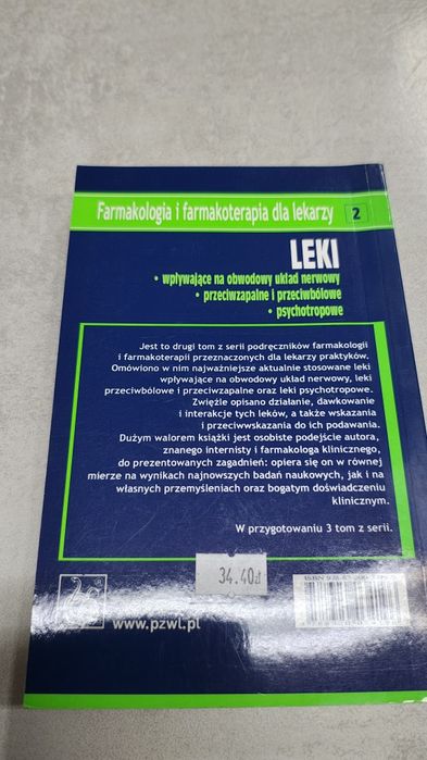 Leki wpływające na obwodowy układ nerwowy, psychotropowe. Z. Herman
