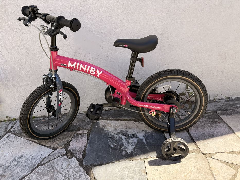 Bicicleta criança  16 Rosa 3-5 anos