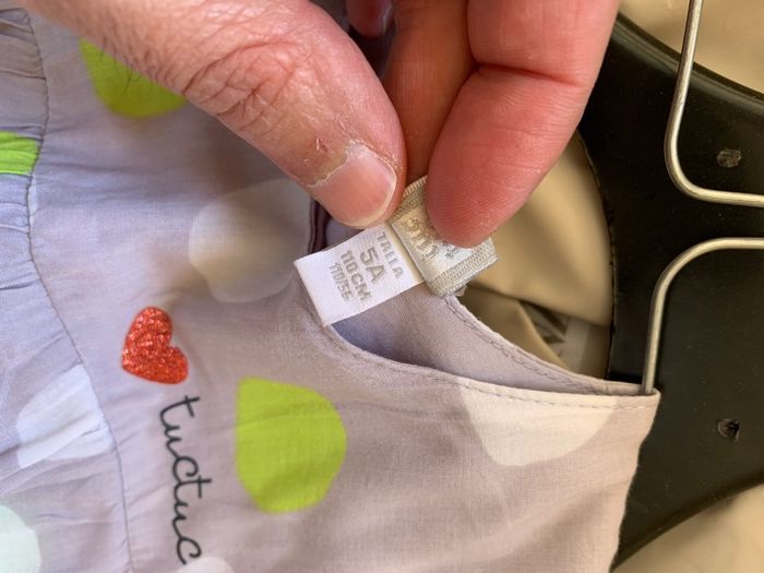Vestido da marca TucTuc, tamanho 5 anos