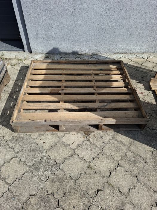 Skrzyniopaleta składana solidna 100 x 110 x 130