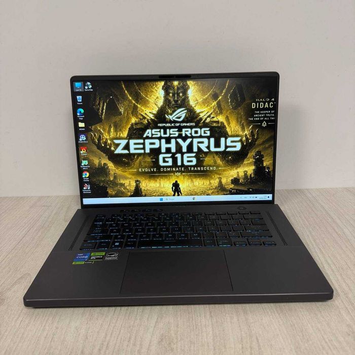 Asus ROG Zephyrus G16 GU603VI  FHD+ IPS 165Hz i7-13620H 16GB DDR4 SSD 512GB NVMe RTX 4070