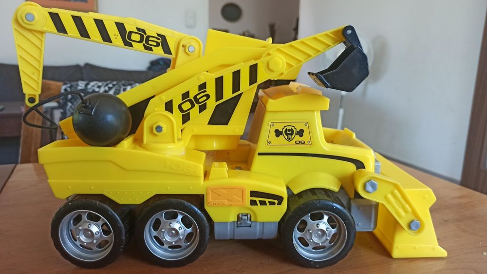 Duży pojazd Rubble koparka Psi Patrol