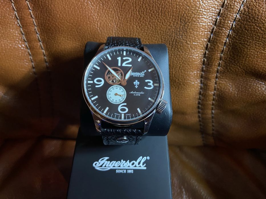 Zegarek Ingersoll Teton IN1003BK Automat nieużywany