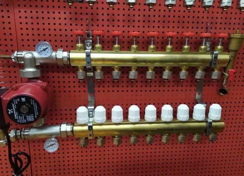 Грибенка Колектор для теплого пола Труба для теплого пола PEX-A 16x2