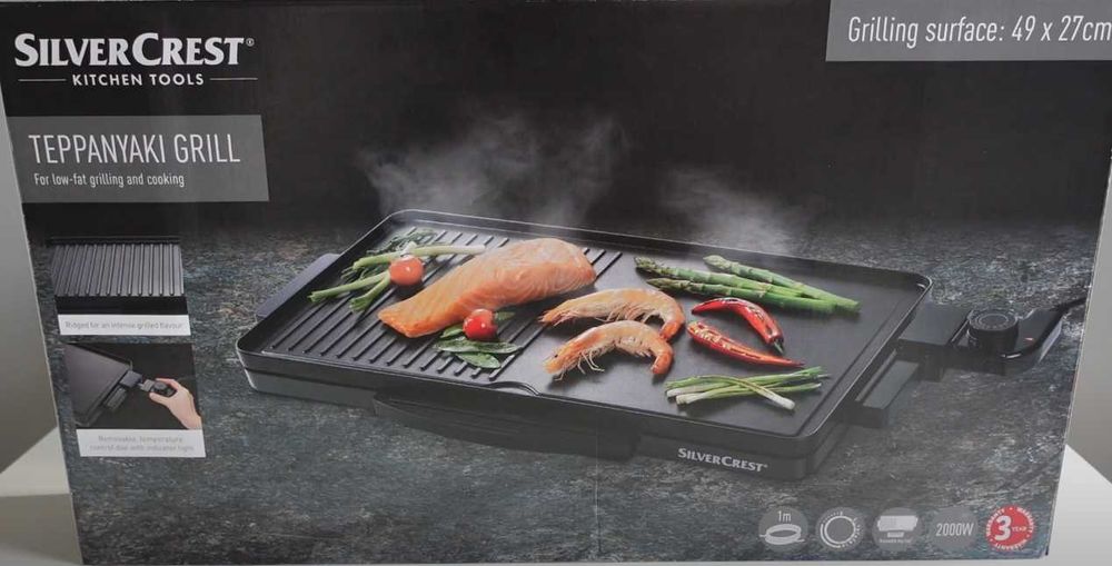 Grelhador Silvercrest Teppanyaki c/ GARANTIA