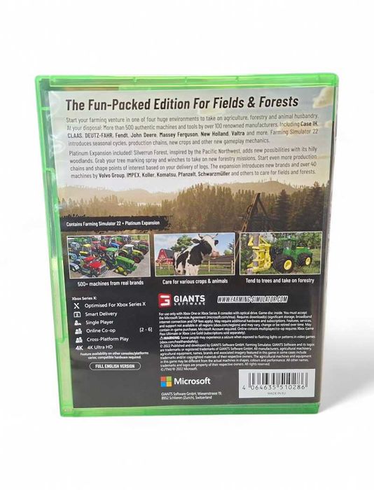 Gra Farming Simulator 22 Platinum Edition Xbox One / Series X