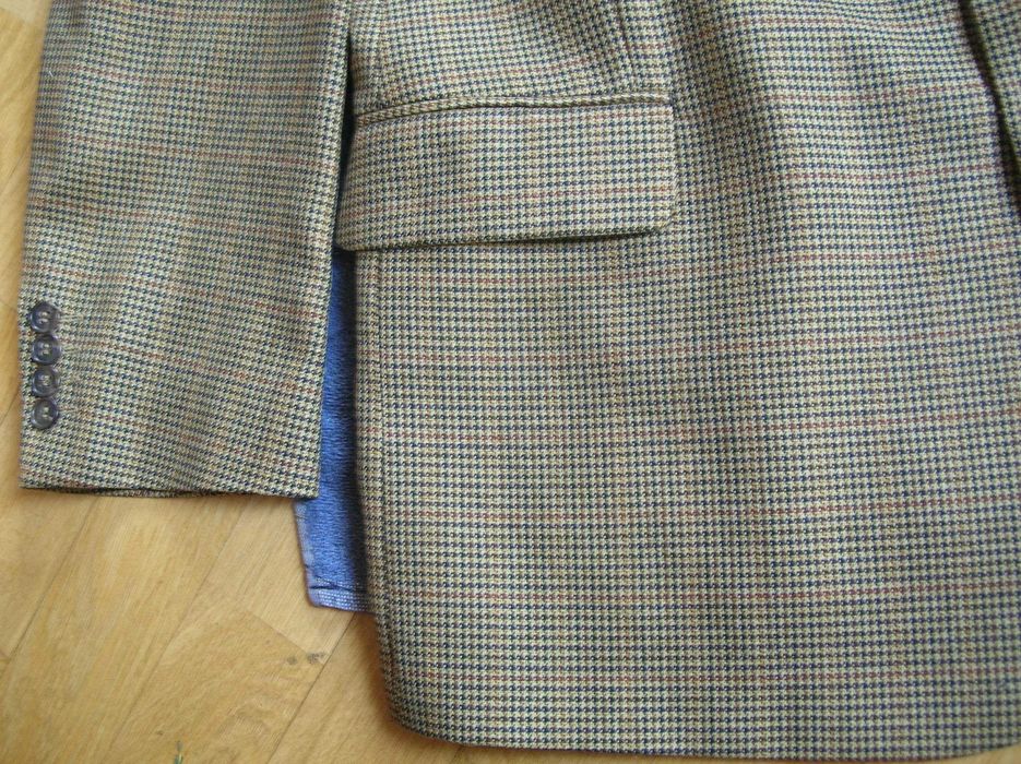 Nowa super męska wełniana marynarka XL/XX wełna 54 casual Germany beż