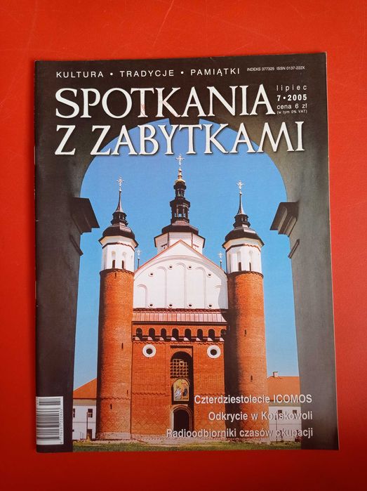 Spotkania z zabytkami, nr 7/2005, lipiec 2005