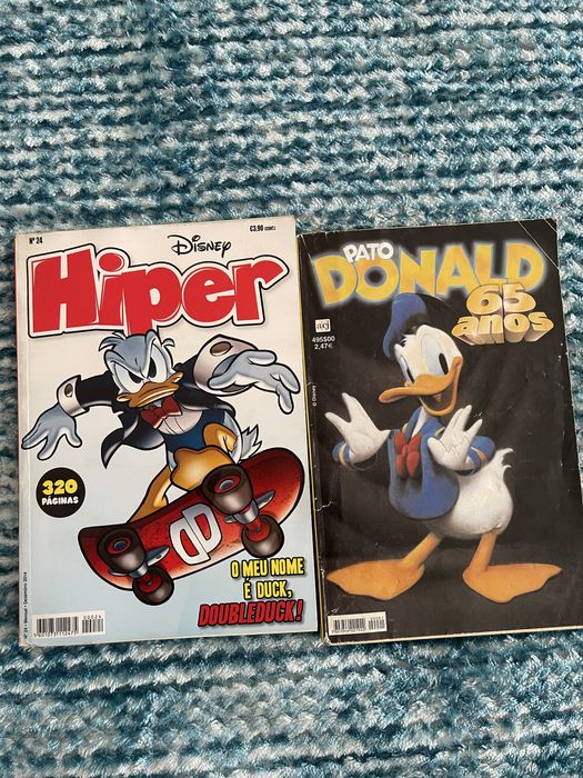 Livros do pato donald e companhia como novos
