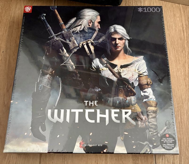 Puzzle Witcher Wiedzmin Geralt Ciri 1000