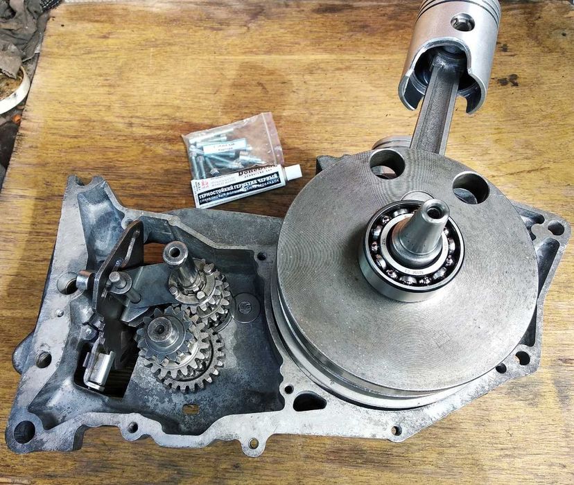 Двигатель, ДВС, Мотор ЯВА/JAWA 350, 638, 12V ИДЕАЛ 634 кап ремонт