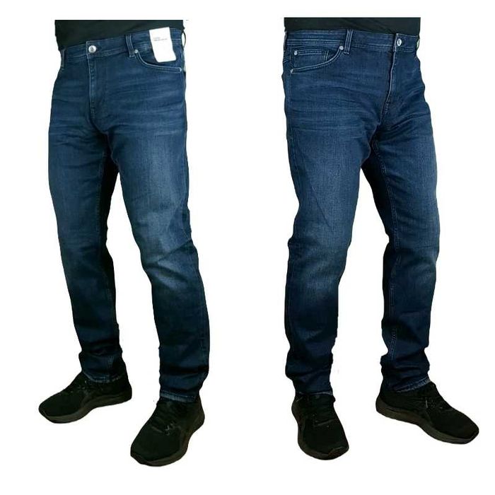 Męskie jeansy Tom Tailor - Slim Fit Coolmax EcoMade - nowe - W40/L36