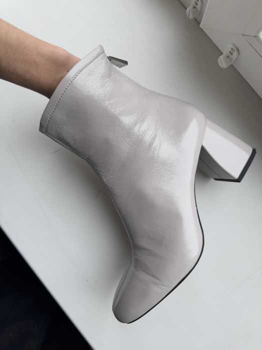 Лакові ботинки черевики zara