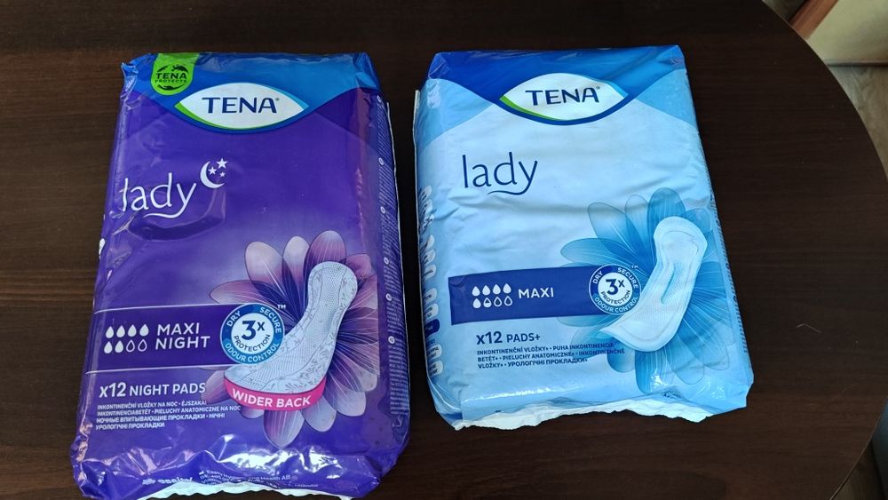 Tena lady maxi podpaski 9 paczek x 12