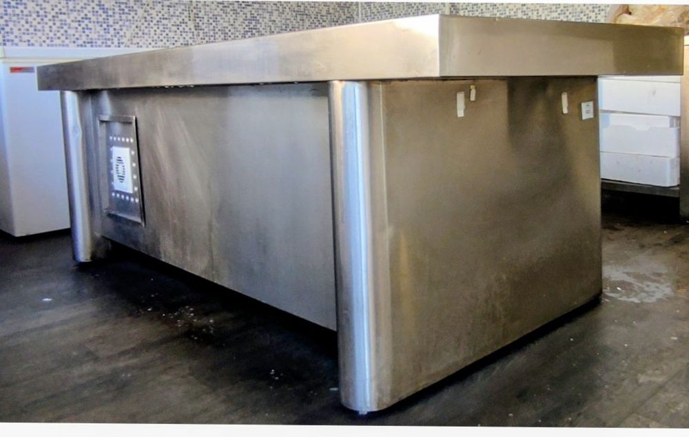 Bancadas de inox em excelente estado