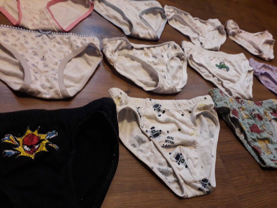 Zestaw 12 par ,majtki majteczki dla niemowlaka bobaska