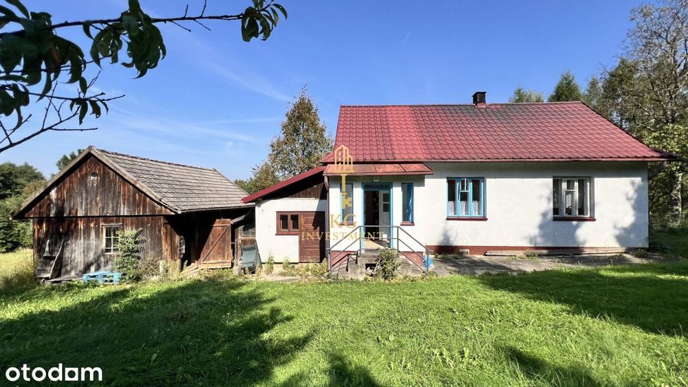 Inwestycyjna z widokiem,  domem oraz mediami !