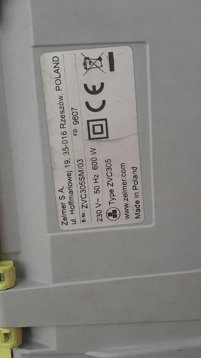 Odkurzacz Zelmer Odyssey, bez węża.