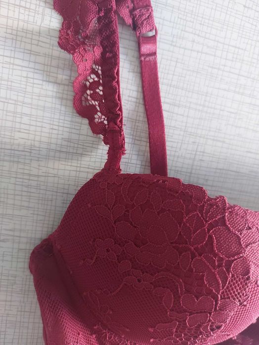 Бюстгальтер Acousma 75B бардовий