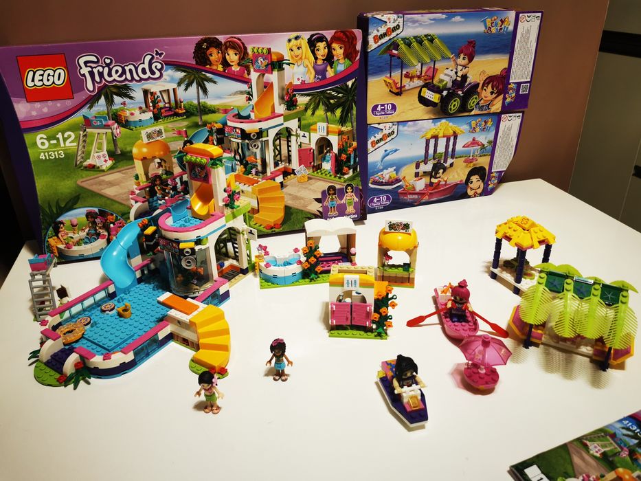 Lego Friends 41313 basen w Heartlake + 2 zestawy gratis