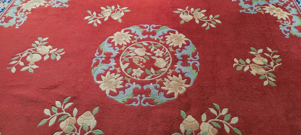 Dywan wełniany chiński 250x350 w stylu vintage