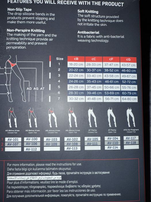 Панчохи компресійні