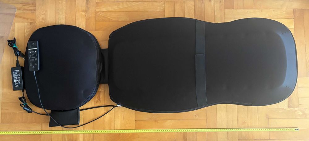Mata masująca SHIATSU MAX-N5 Wibracje grzanie i regulacja masażu karku