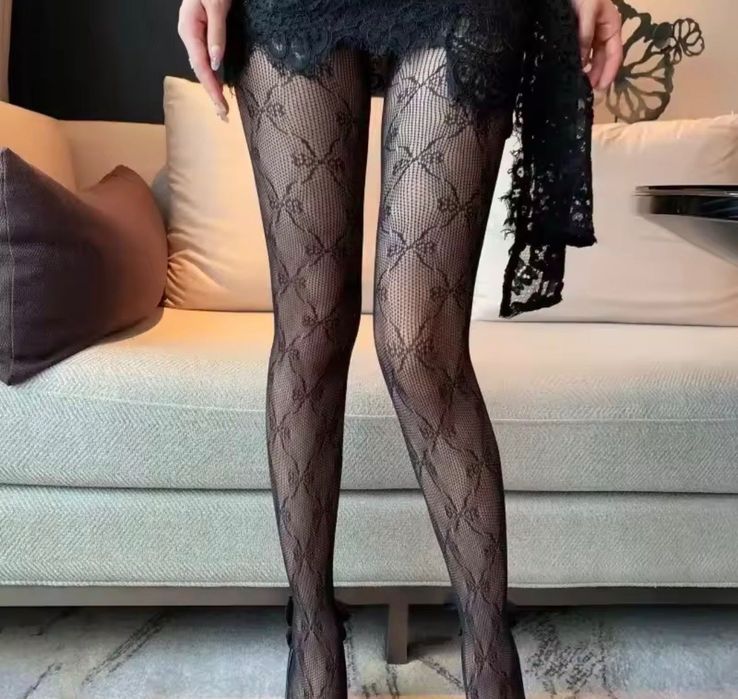 Колготки с принтом