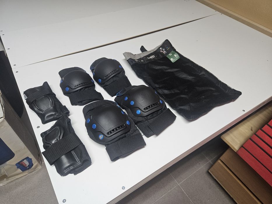 Protecção para joelhos e cotovelos