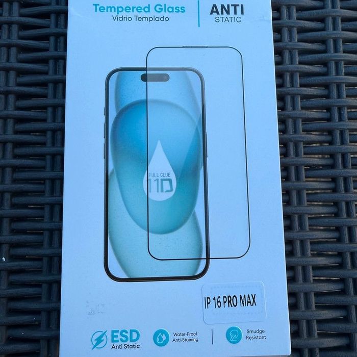 Protetor de Ecrã - Apple Iphone 16 Pro Max - Vidro Temperado - AntiSta