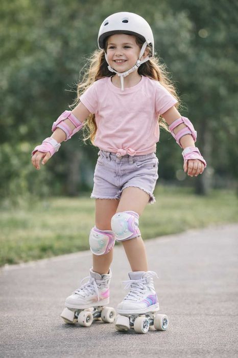 Patins de 4 rodas menina – Decathlon – Tamanho 33