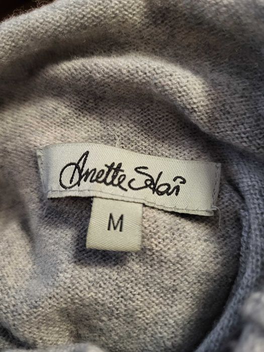 Sweter golf wełna merino i kaszmir 46 48