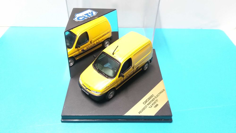 Peugeot Partner Elétrique "La Poste" (1998) - Miniatura escala 1/43