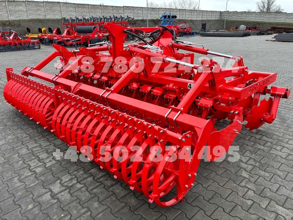 BRONA TALERZOWA agregat talerzowy EURO-MASZ hydraulicznie składana