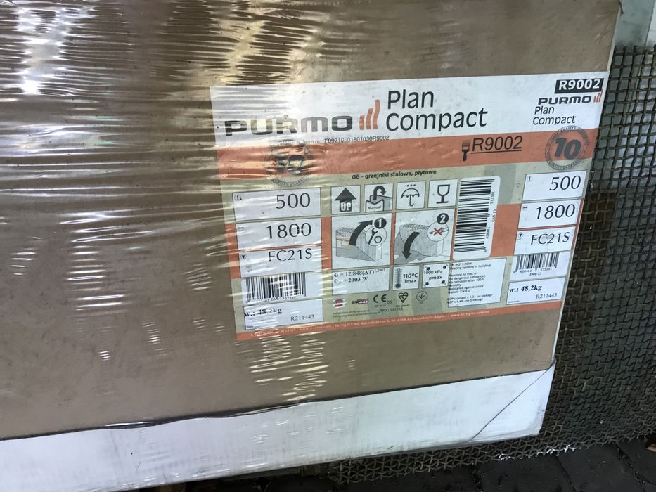 Grzejnik Purmo FCV 500x800 i inne