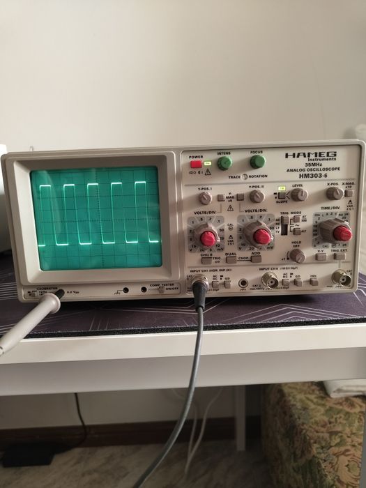 Osciloscópio HAMEG HM303-6 35 MHz – 2 Canais