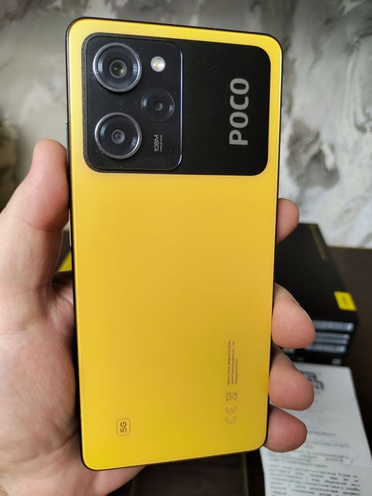 ІГРОВОЙ Poco X5Pro 5G, память 6+6-128гиг, идеал