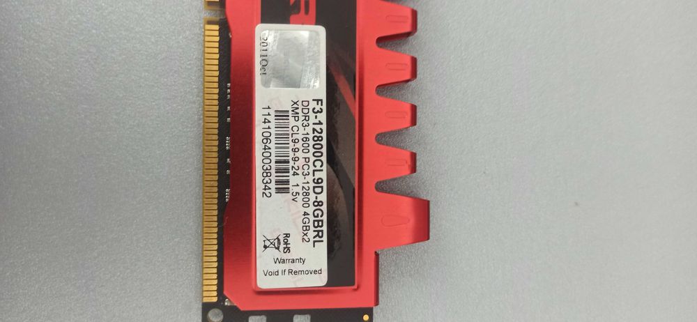 DDR3 8GB G.SkiLL RipJaws PC -Komputer