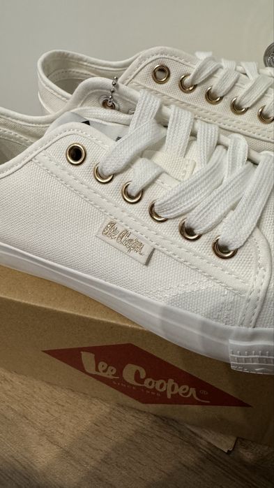 Biale trampki danskie Lee Cooper roz. 39