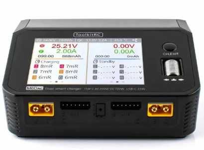Зарядний пристрій ToolkitRC M6D 500W 15A 1-6S